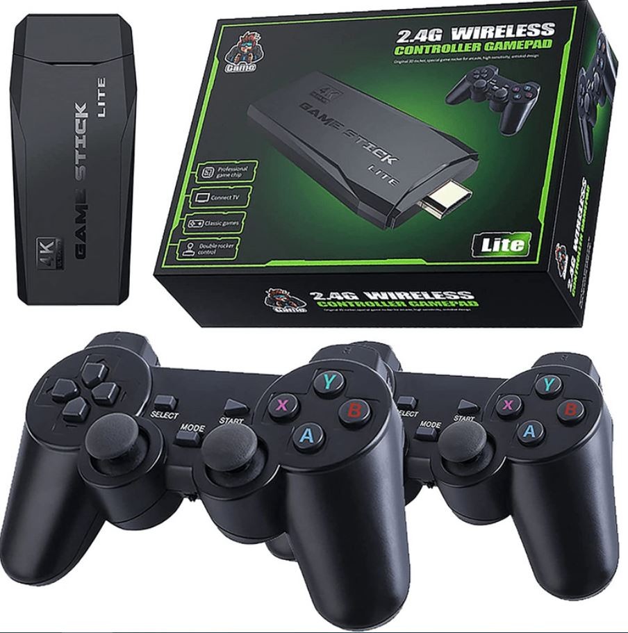 consolas y videojuegos - Consola Gamestick retro 2.4g  wireless 0