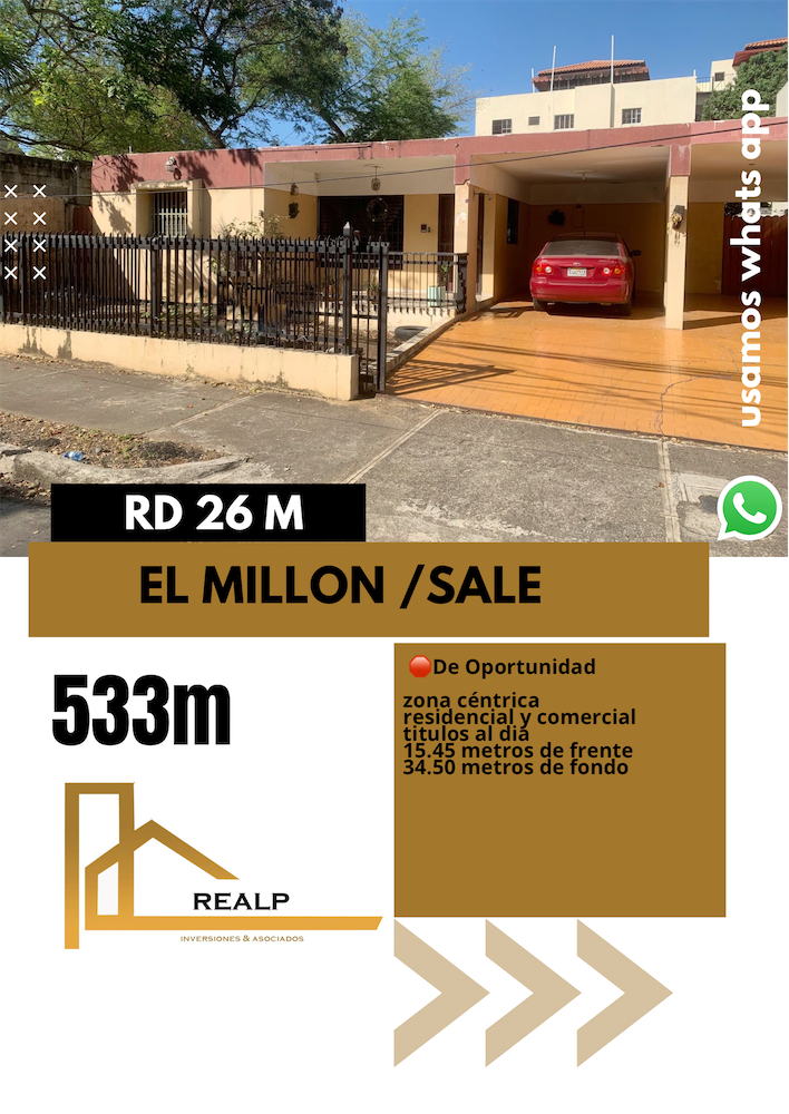 casas - Casa en venta en el millon  0