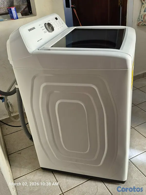 electrodomesticos - Lavadora Samsung WA20A3353GW/AP – 20KG – Excelente 8