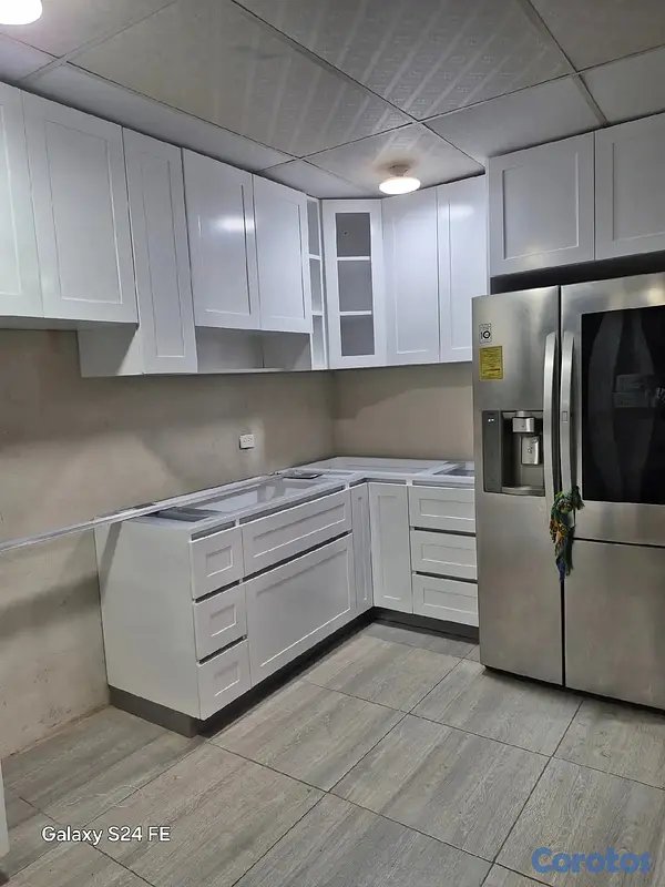 cocina - Fabricantes de cocinas blanca moderna en madera  2