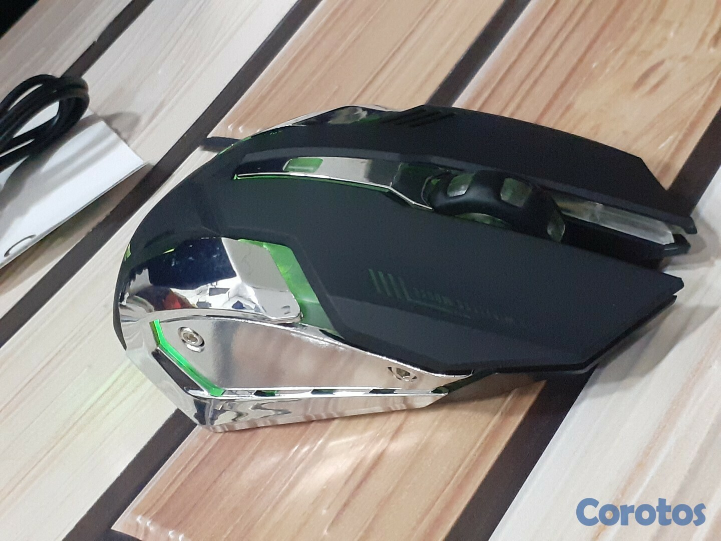 accesorios para electronica - Mouse gaminng X70, 2.4 GHz inalámbrico recargable 3