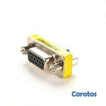 accesorios para electronica - Adaptador de unión VGA hembra a hembra 2