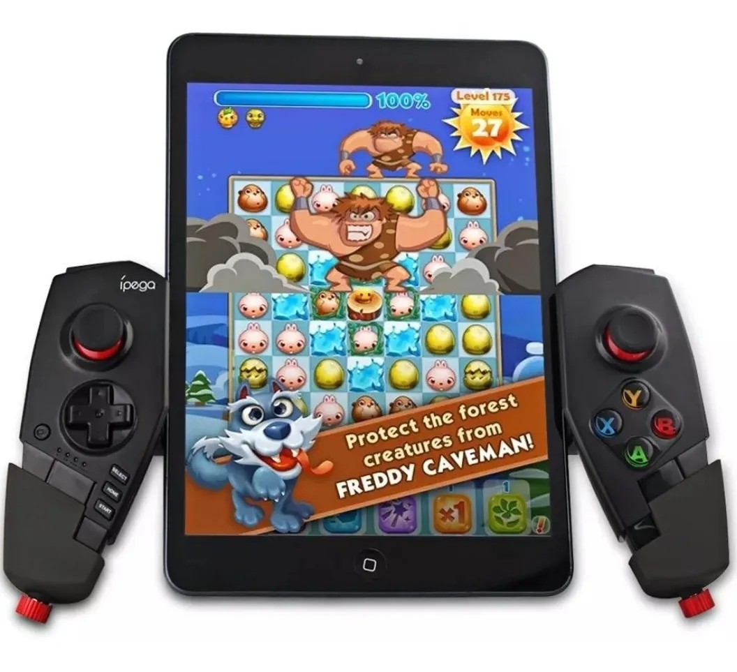 consolas y videojuegos - Gamepad telescópico Bluetooth Ipega 9055 RED SPIDER 3