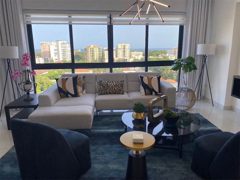 apartamentos - Venta de apartamento en Bella vista piso 8 con vista al mar Distrito Nacional  4