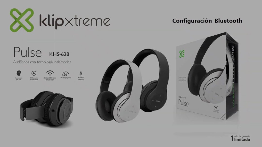 computadoras y laptops - AUDIFONO CON MICROFONO KLIPX -PROFESIONALES  PULSE, BLUETTOTH - STEREO,  1