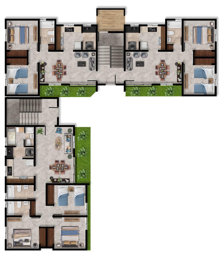 apartamentos - NUEVO PROYECTO DE APARTAMENTOS EN LOS FRAILES 3