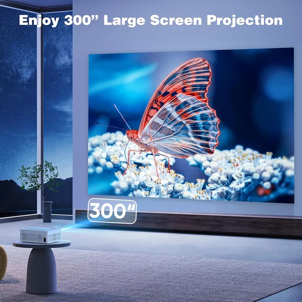 otros electronicos - Excelente Proyector 5G WiFi Bluetooth 1080 4K 20,000 de Contraste  2