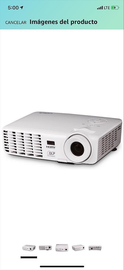 accesorios para electronica - Proyector digital Vivitek de 2600 lúmenes, hdmi, control remoto 1