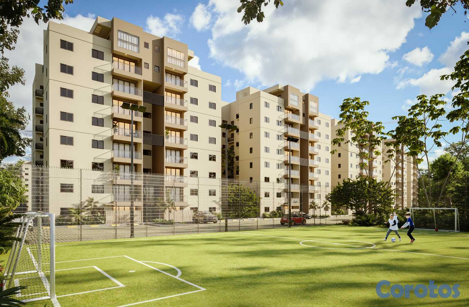 apartamentos -  Torres de lujo, áreas verdes, deportivas,casa clu 1