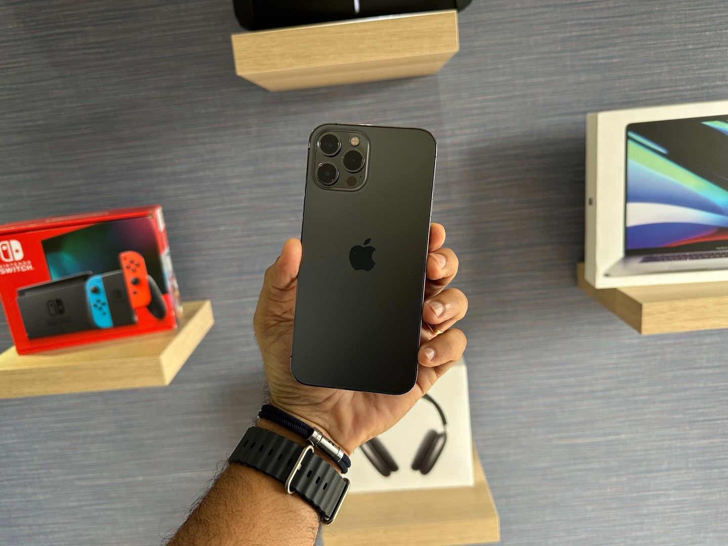 celulares y tabletas - iPhone 12 Pro Max 256GB Graphite Como Nuevo, Desbloqueado, RD$ 38,500 NEG 0
