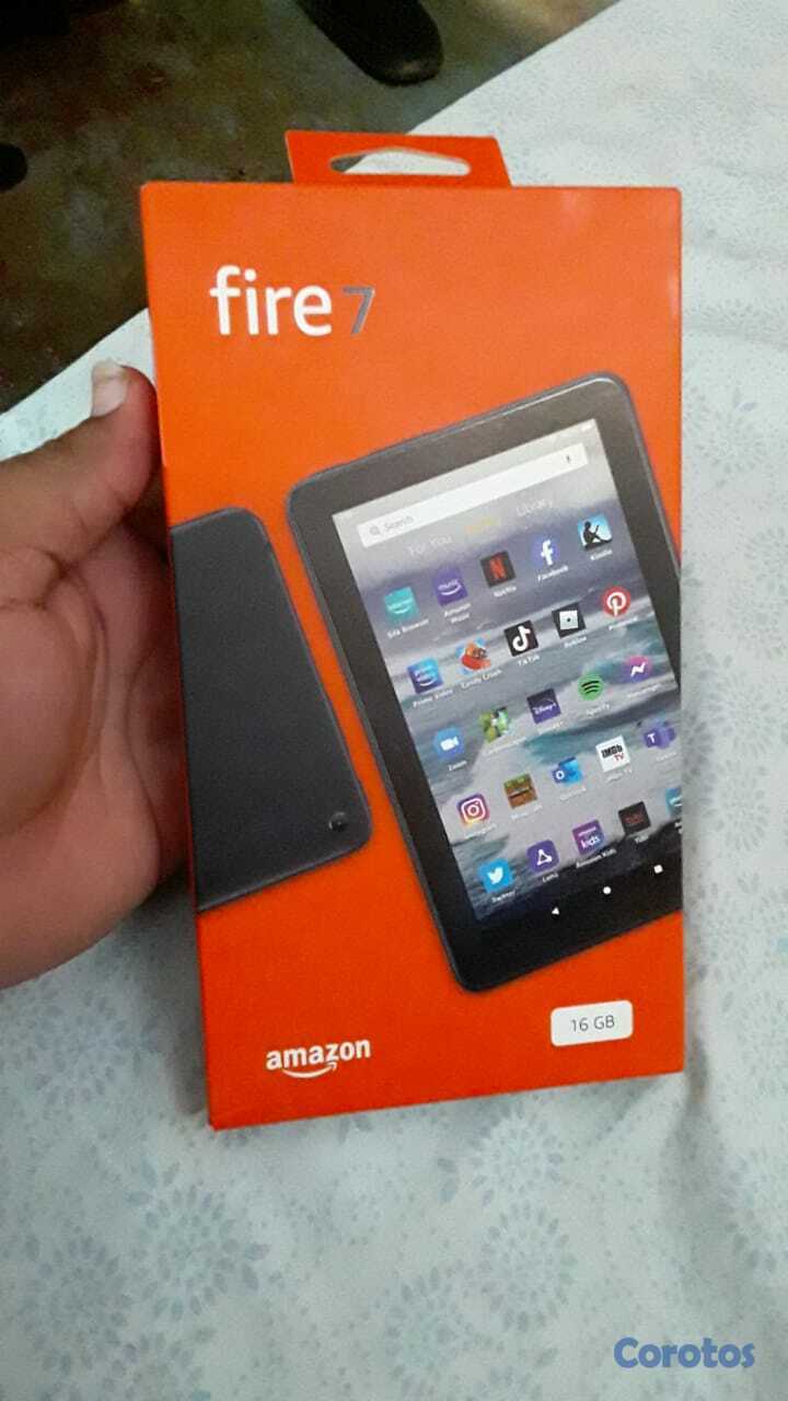 celulares y tabletas - se vende tablet Amazon fire 7 pulgadas nueva si no te interesa no mescriban  1