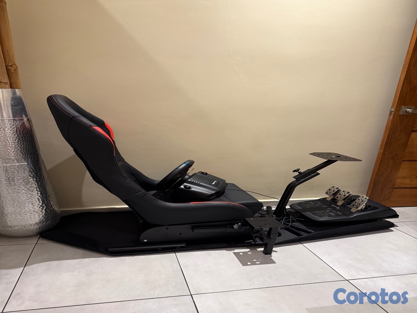 muebles y colchones - Vendo silla para jugar videojuegos juegos con guía para manejar 5