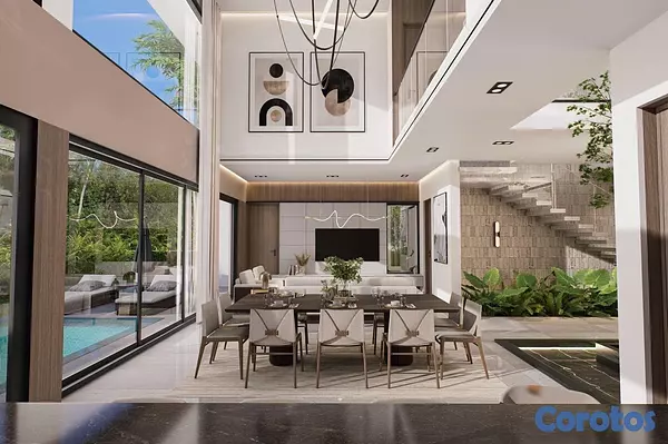casas vacacionales y villas - venta de Villa de lujo en playa nueva Romana República Dominicana  7