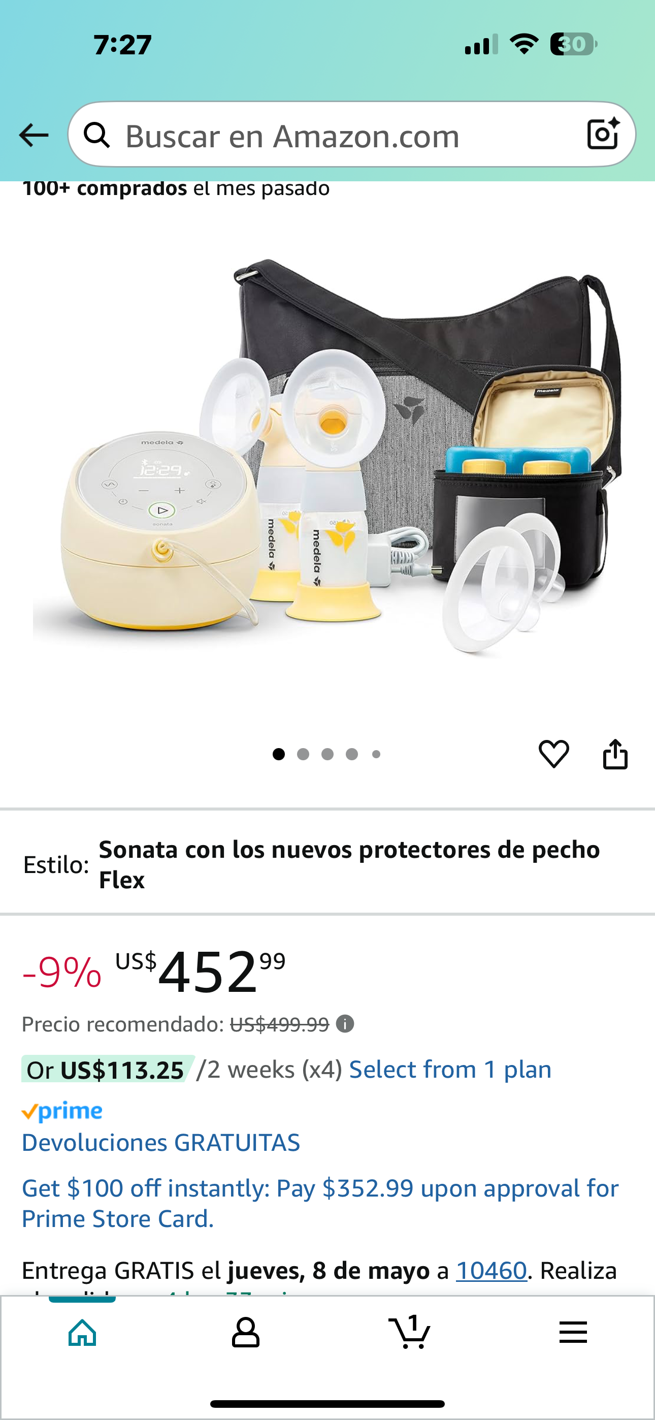 cuidado y nutricion - Pompa de marca MEDELA