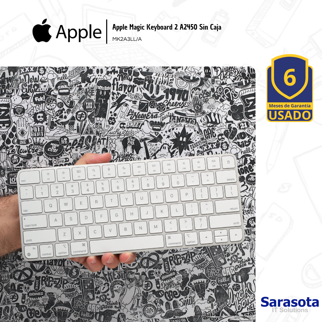 accesorios para electronica - Apple Magic Keyboard 2 A2450 Sin Caja