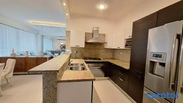 apartamentos - Vendo apartamento amueblado en Naco  4