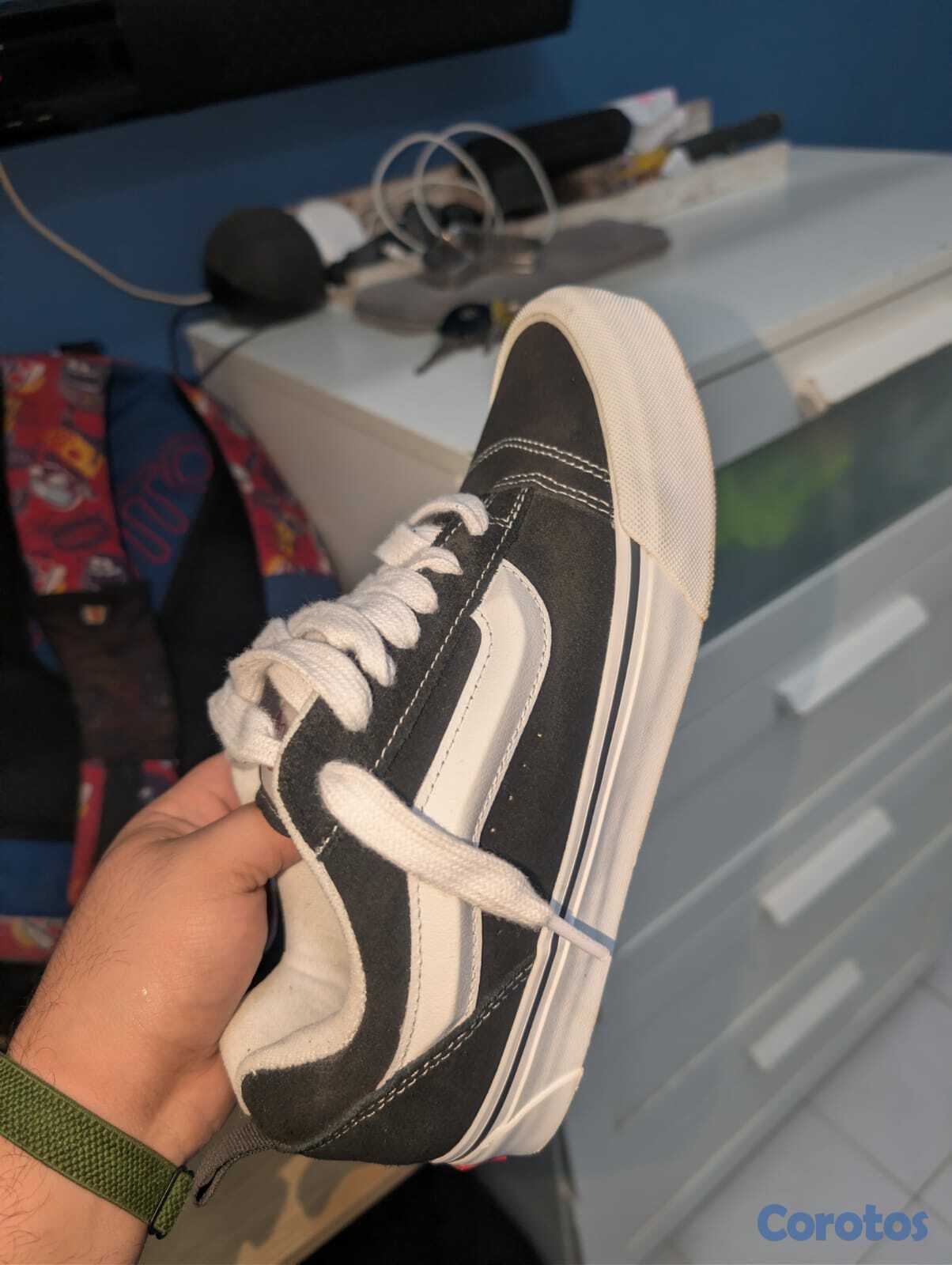 zapatos para hombre - Vans Knu Skool original 8 usada una vez 2