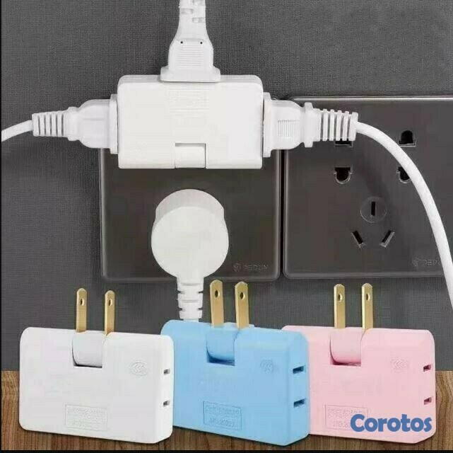 otros electronicos - Enchufe flexible giratorio ultra fino de 2500 w 2