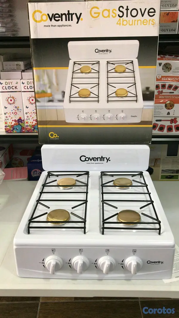 cocina - 🔥 ESTUFA COVENTRY DE MESA A GAS 4 QUEMADORES  4