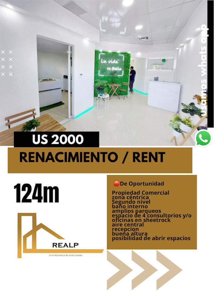 oficinas y locales comerciales - Amplio local en el renacimiento 