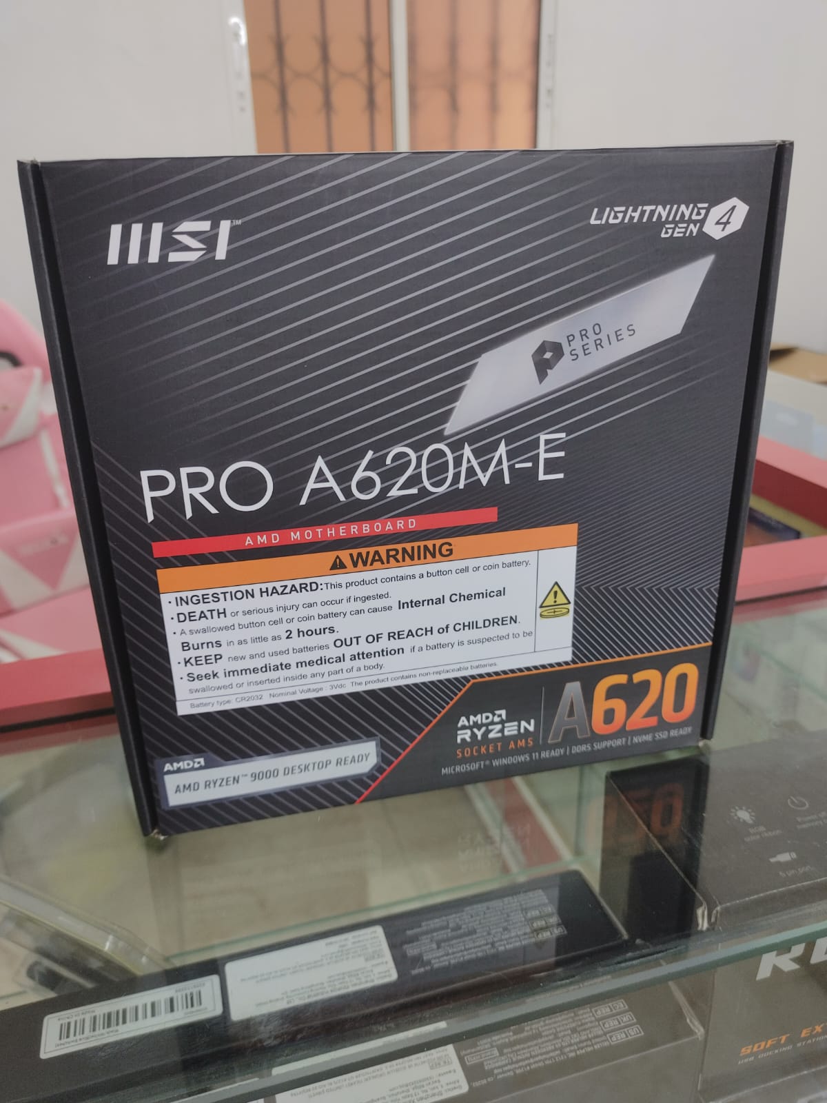 computadoras y laptops - motheboard MSI PRO A620M-E DDR5