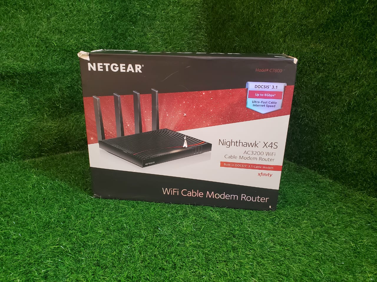 consolas y videojuegos - NETGEAR Nighthawk X4S DOCSIS 3.1, enrutador módem  1