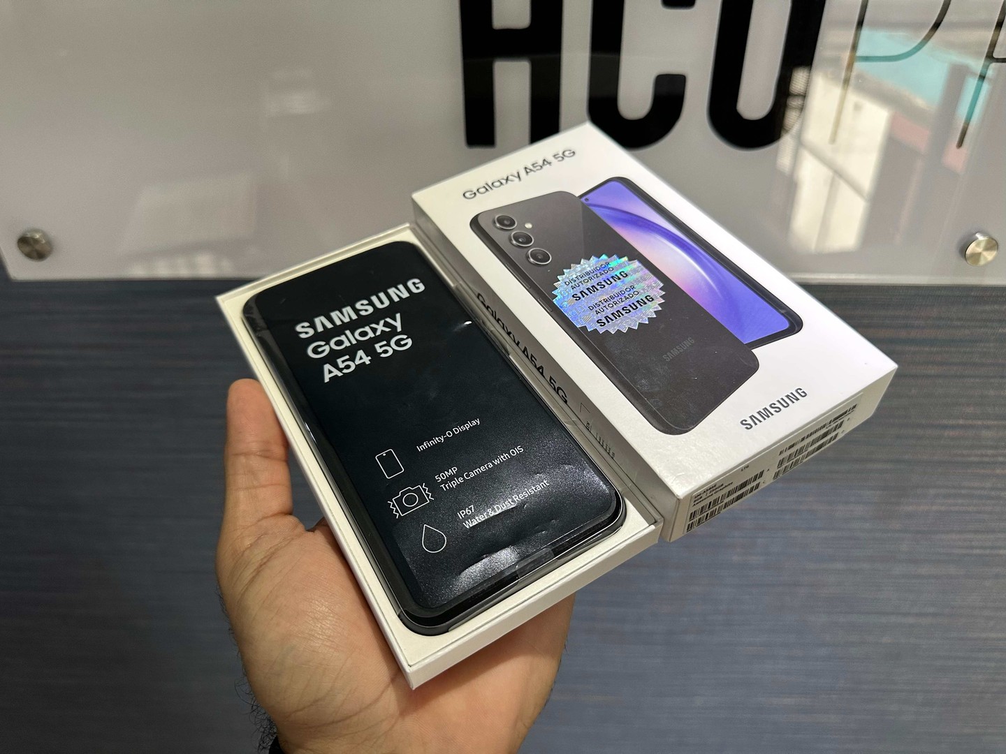 celulares y tabletas - Samsung Galaxy A54 5G 256GB /8GB RAM Nuevo Desbloqueado Altice, RD$ 18,300 NEG