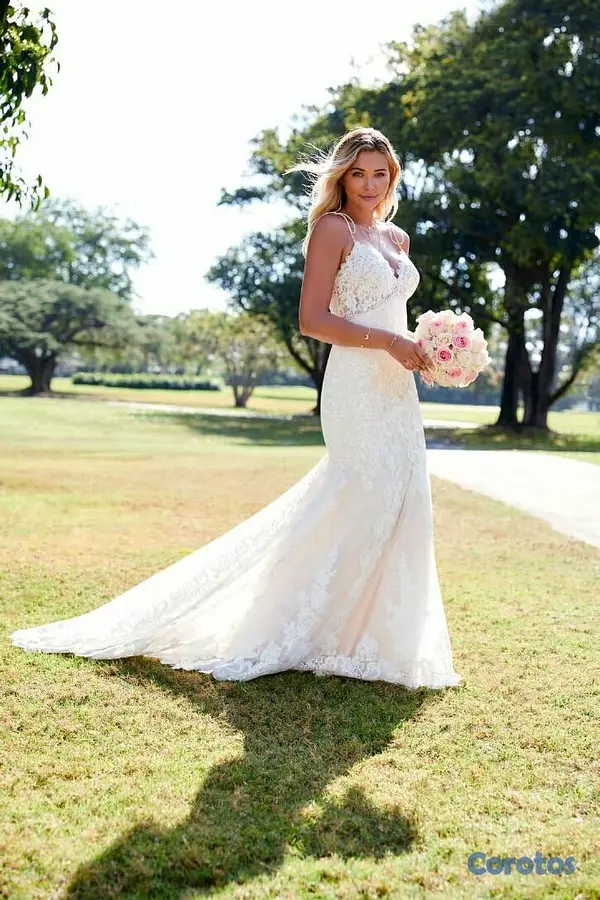 ropa para mujer - Vestido de Novia tipo sirena 5