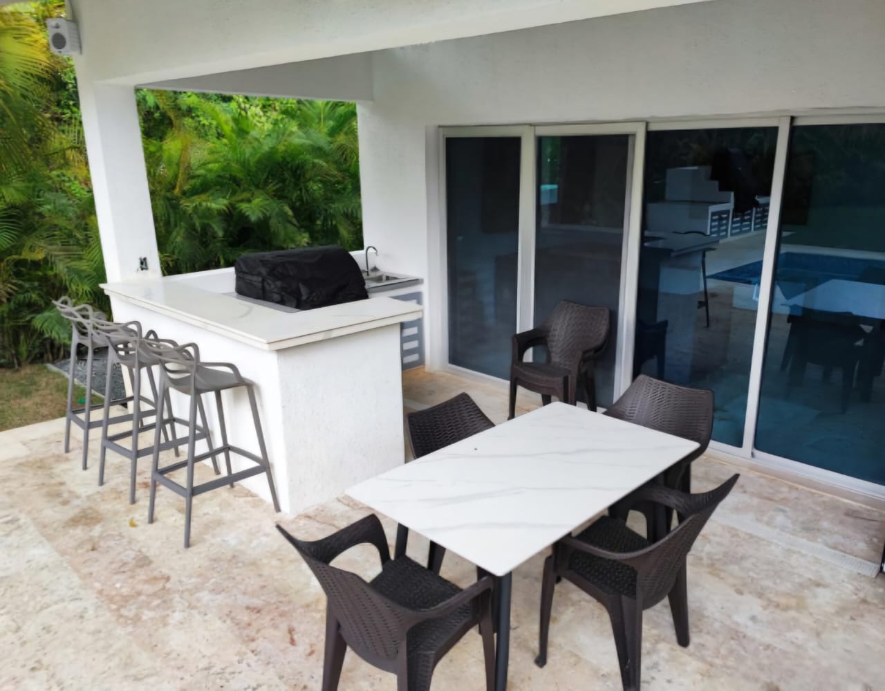 casas vacacionales y villas - Villa en Venta en Playa Nueva Romana 2