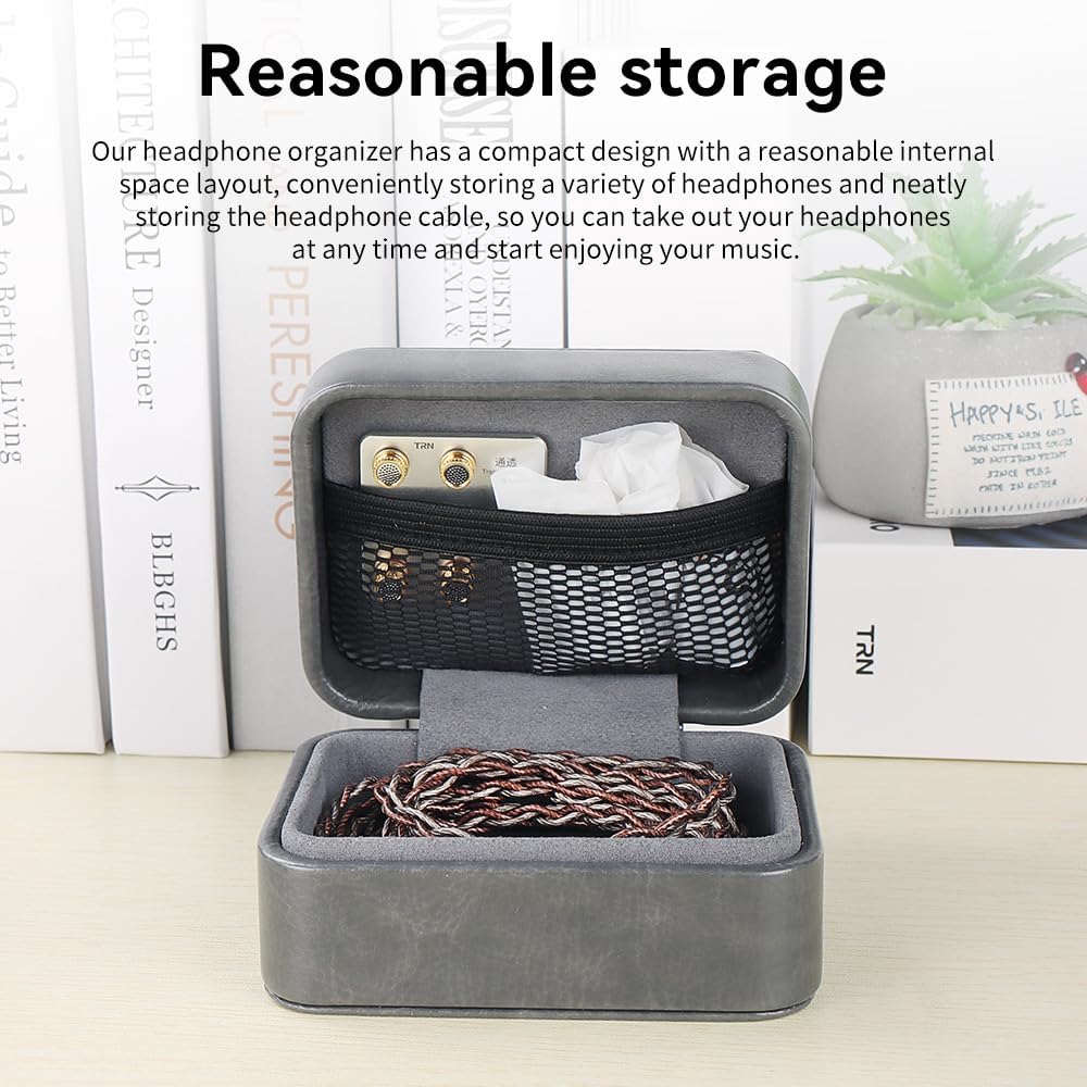 camaras y audio - TRN MAG estuche case box para auriculares IEM 6