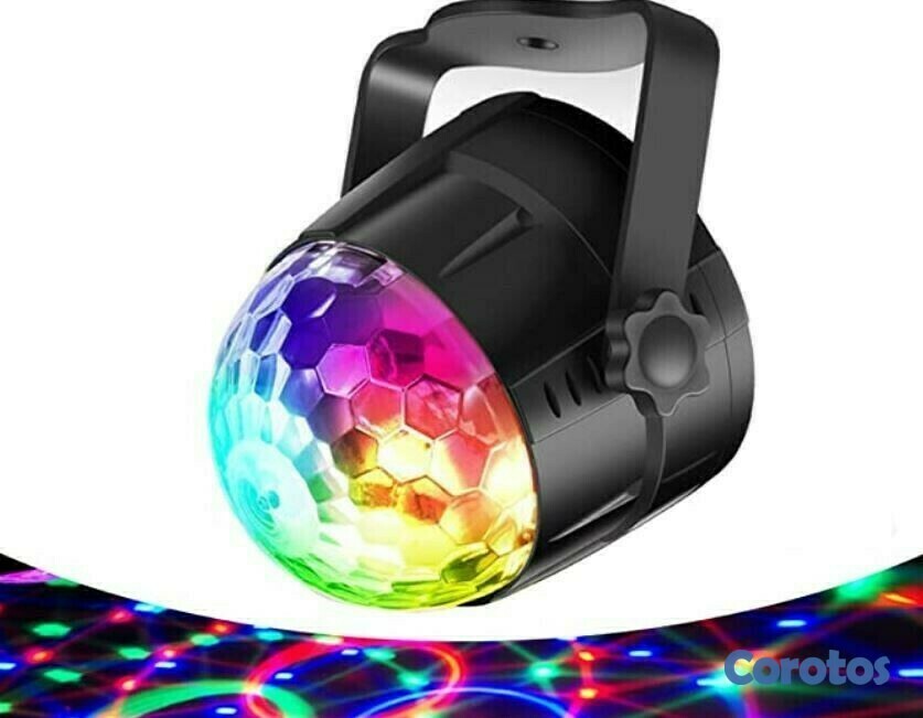 otros electronicos - Luz led pequeña para fiesta, escenario, con sensor de sonido LED PARTY LIGHT YC 1