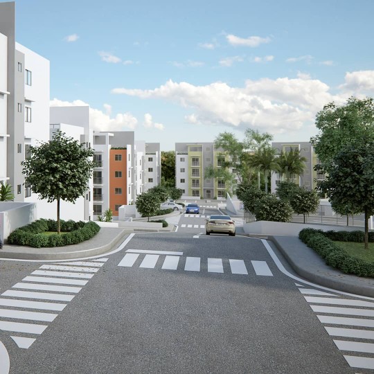 apartamentos - Proyecto en Plano Villa Mella 3