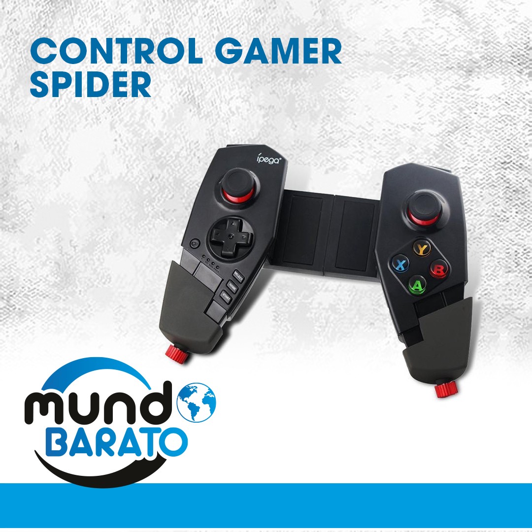 consolas y videojuegos - Gamepad telescópico Bluetooth Ipega 9055 RED SPIDER