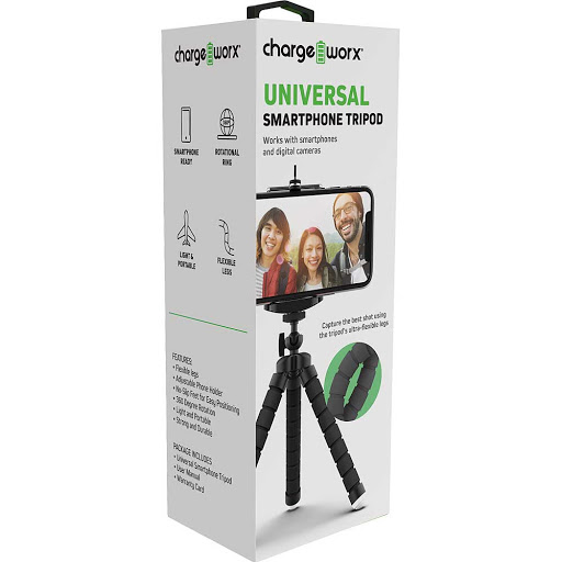 computadoras y laptops - TRÍPODE UNIVERSAL PARA CELULARES, FLEXIBLE, AJUSTABLE, ROTACIÓN 360 GRADOS 1