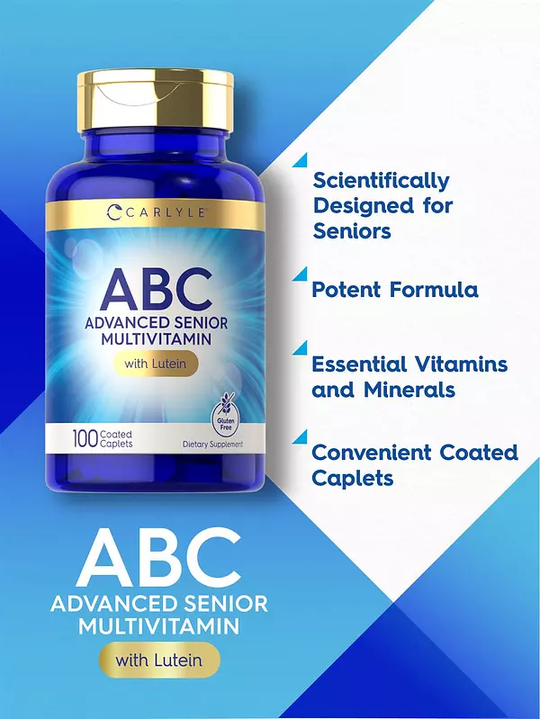 Salud y Equipamiento Médico - Multivitaminico Carlyle Senior Para Mayores De 60 Años 4