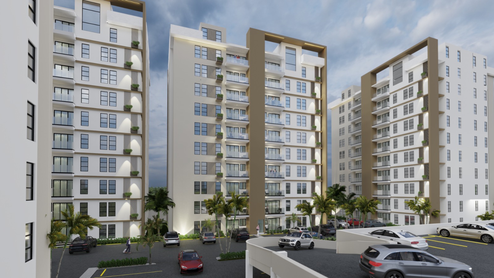 apartamentos - Torre de Apartamentos en Jardines del Sur  9
