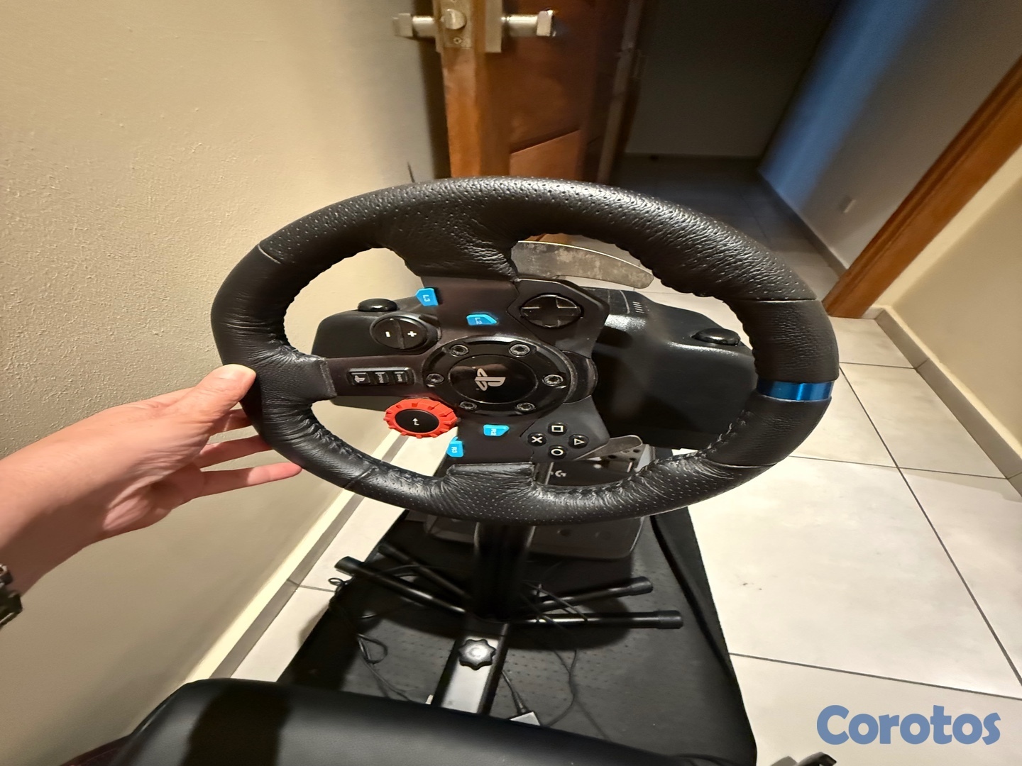 muebles y colchones - Vendo silla para jugar videojuegos juegos con guía para manejar 3