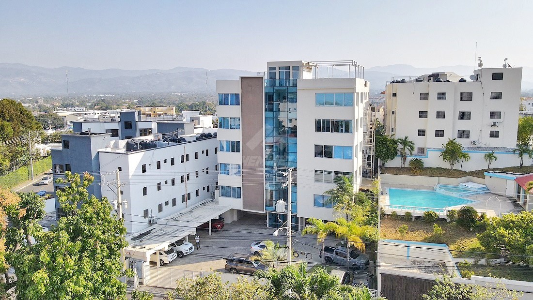 apartamentos - TORRE ASCENSOR PLANTA FULL Y PARQUEO TECHADO CERROS GURABO STGO.  0