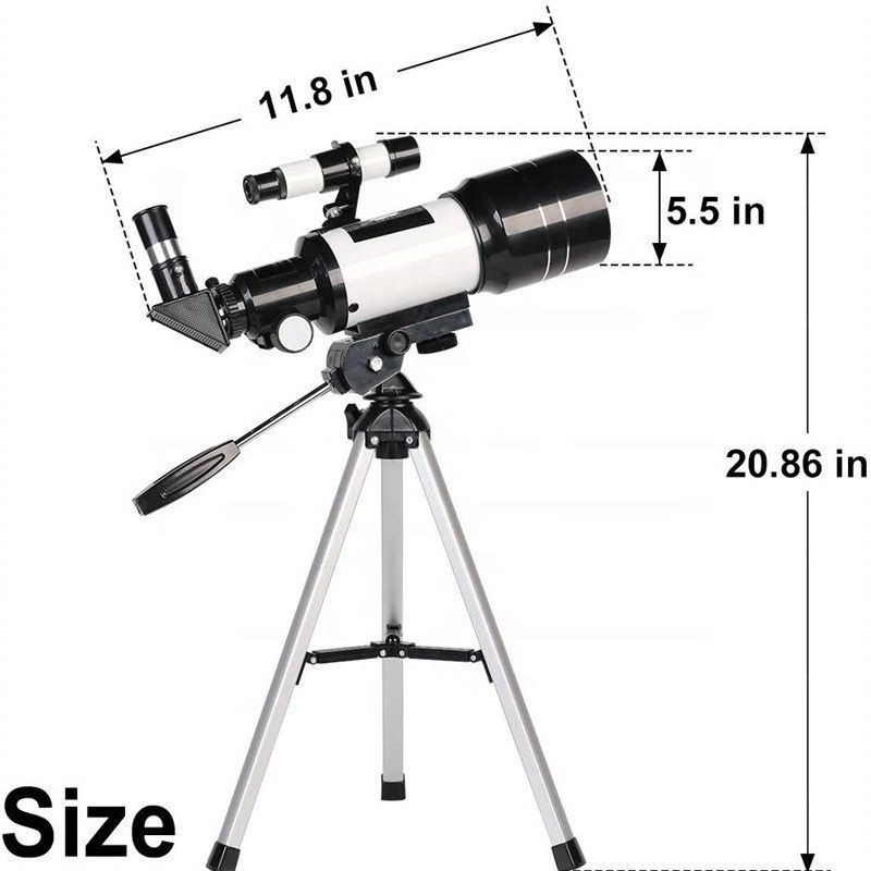 hobby y coleccion - Telescopio Astronomico Refractor Tripode Para Principiantes  4