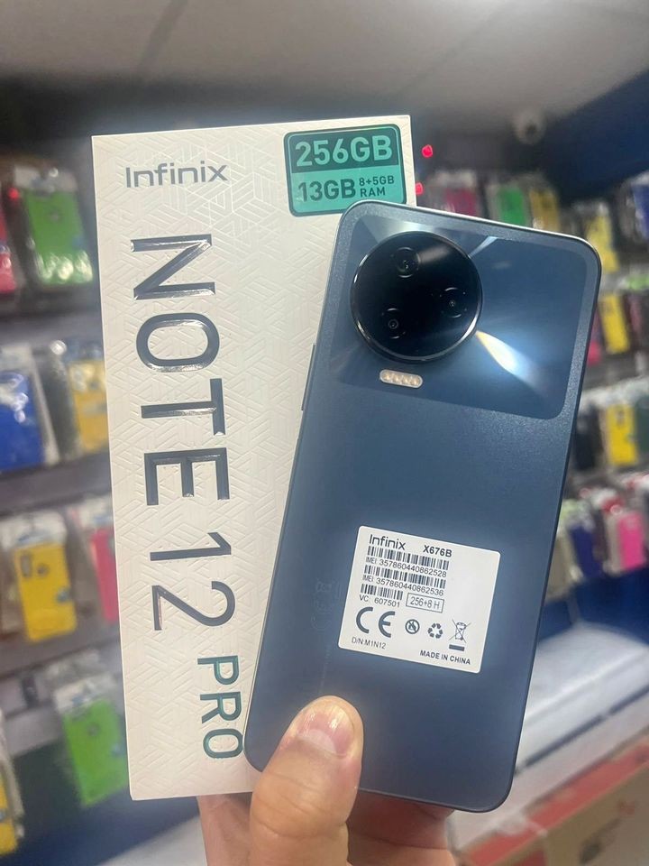 celulares y tabletas - INFINIX NOTE 12 PRO 265GB+13GB DE RAM