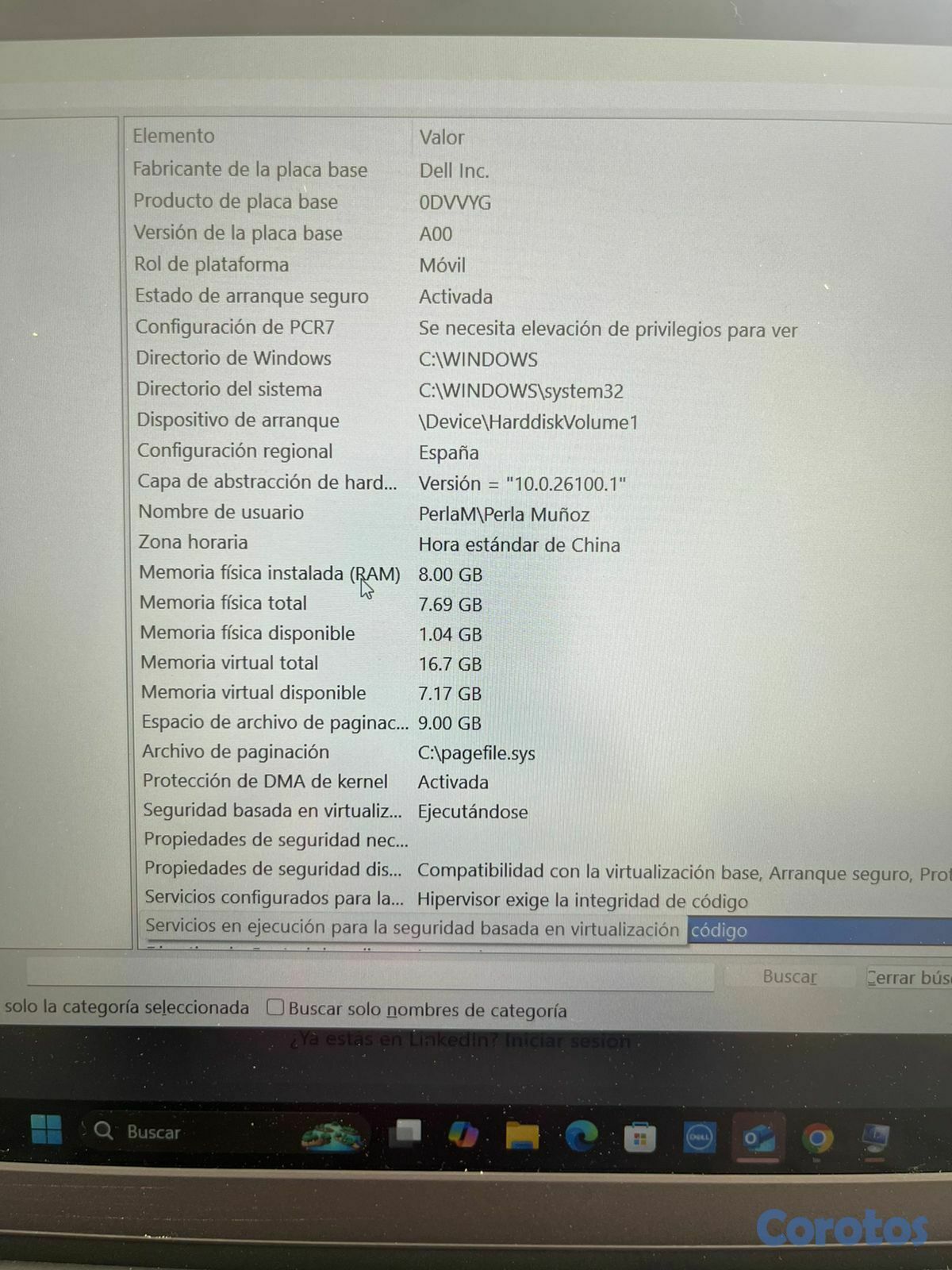 computadoras y laptops - Laptop Dell  6