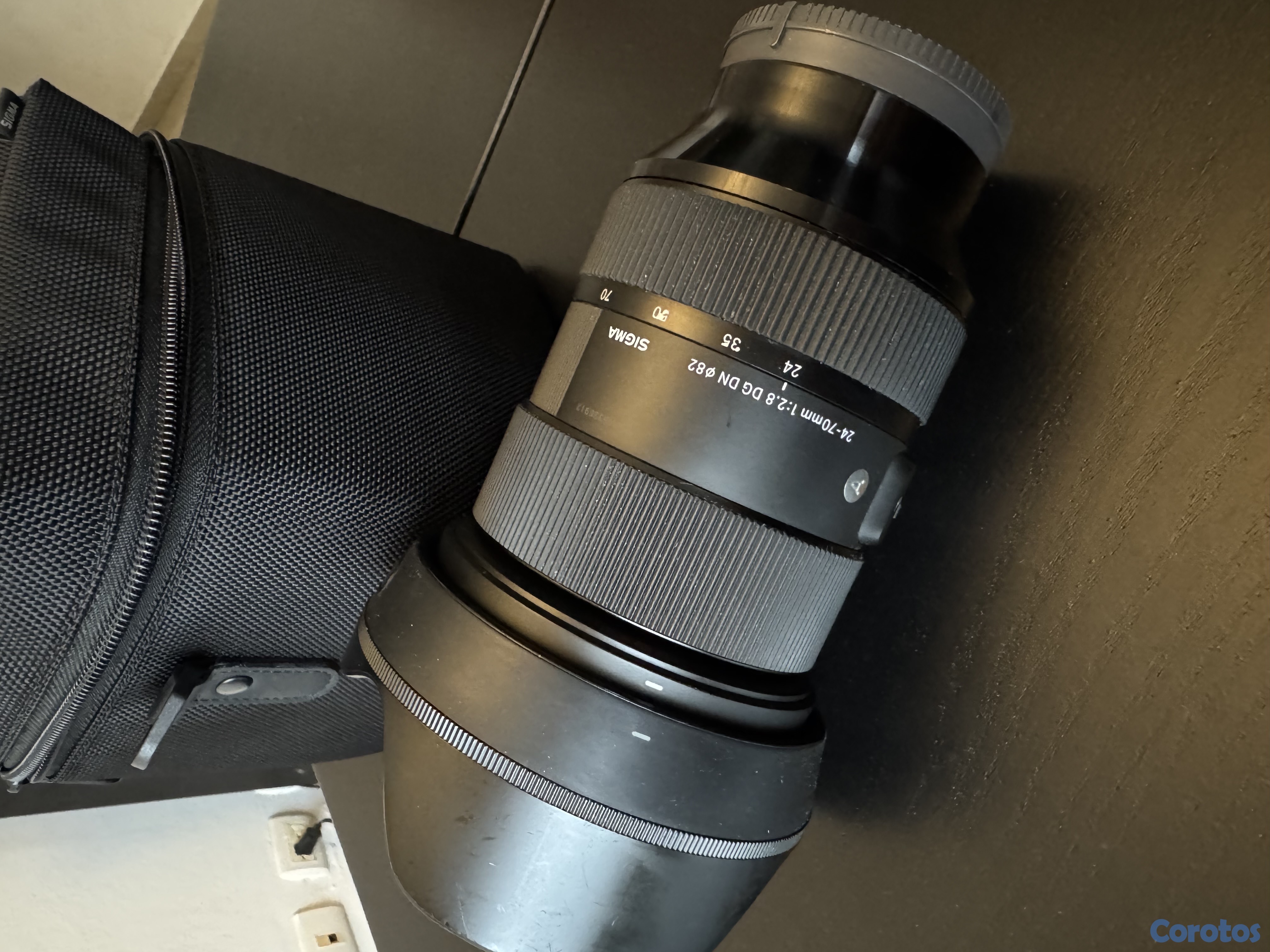 camaras y audio - Sigma 24-70 2.8 Art DG DN Lente E mount (sony) 2