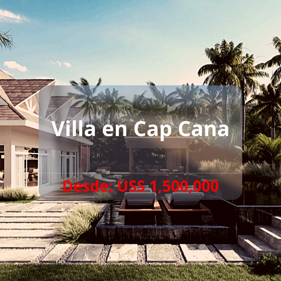 casas vacacionales y villas - * La mas increíble Villa de Cap Cana espera por ti *