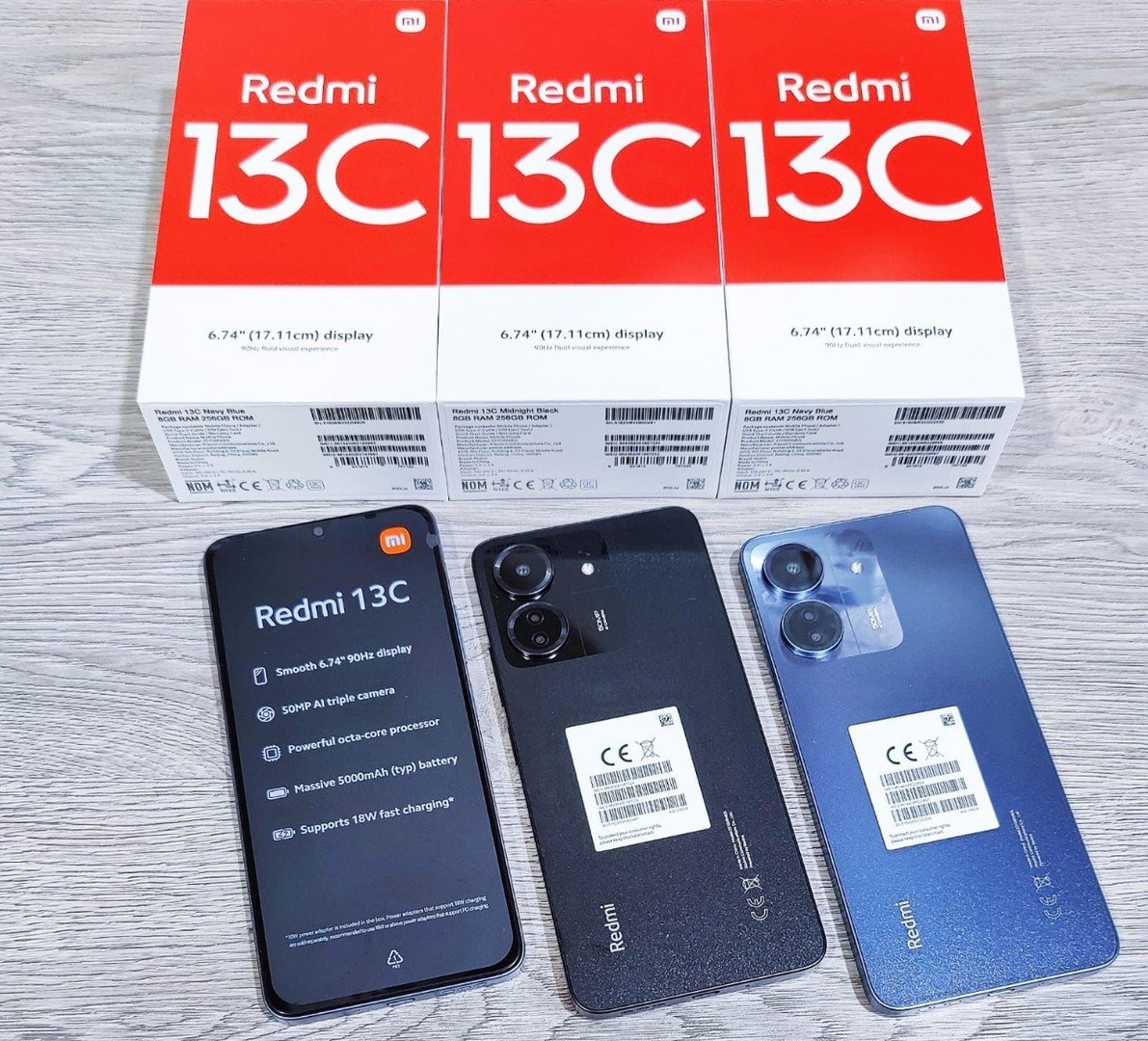 celulares y tabletas - REDMI 13C 256GB 8GB RAM