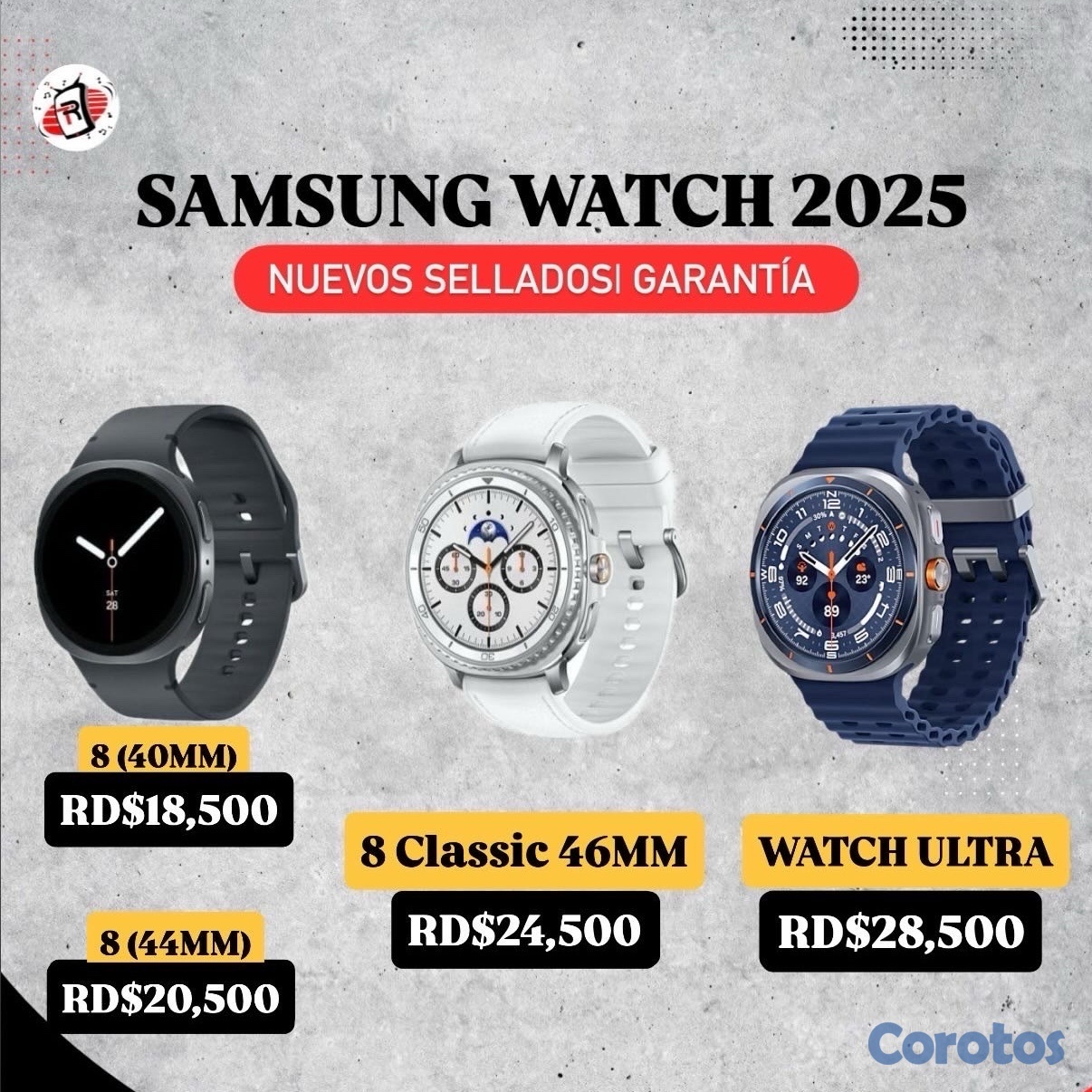 accesorios para electronica - SAMSUNG WATCH SERIE 8 SELLADOS