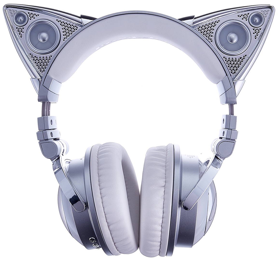 camaras y audio - Ariana Grande Auriculares Inalámbricos Bluetooth Gato Oreja Brookstone Edición L