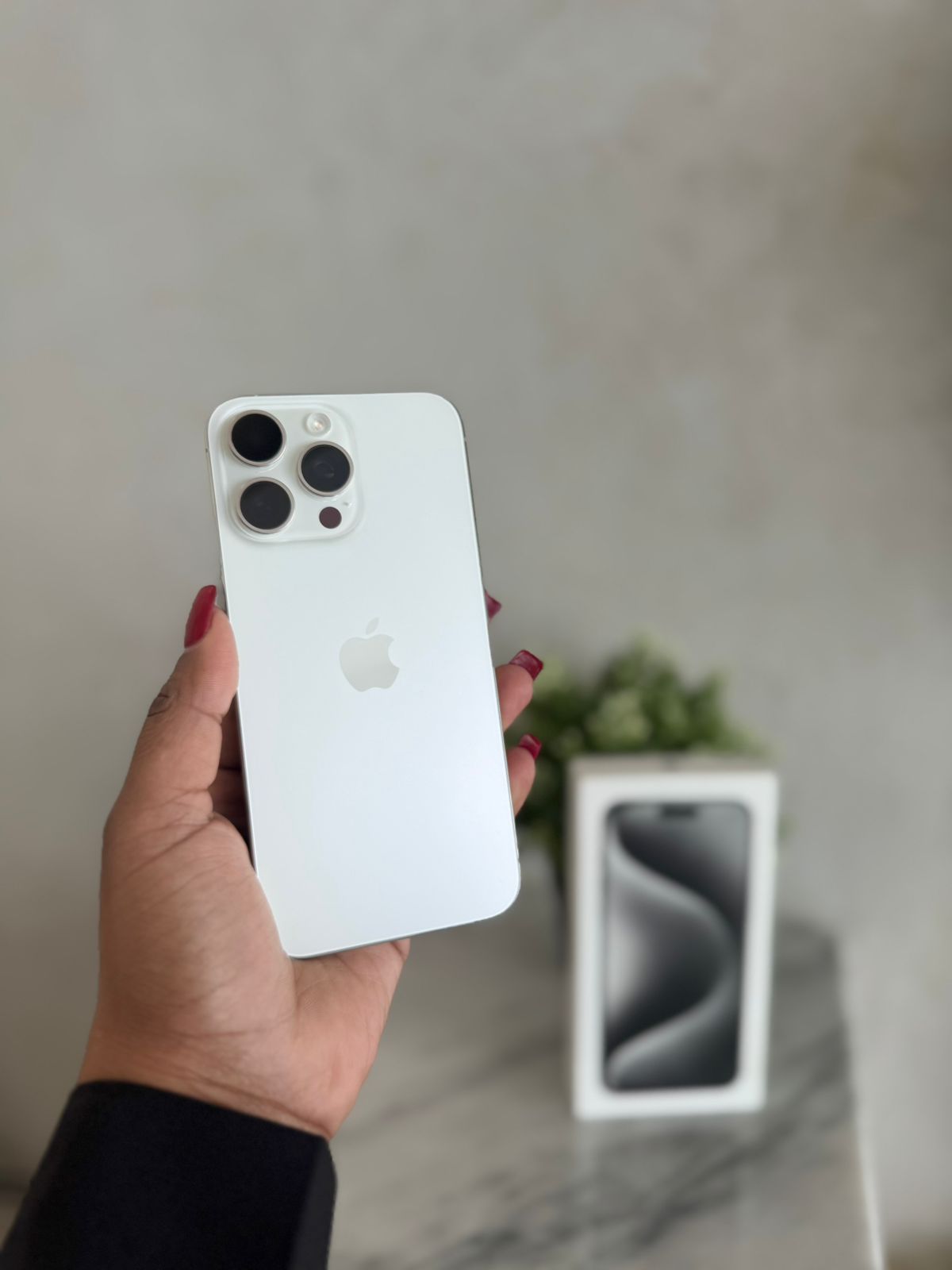 celulares y tabletas - IPHONE 15 PRO MAX 256GB SIM CARD EN CAJA  0