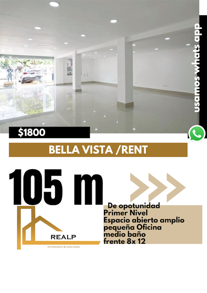 oficinas y locales comerciales - De oportunidad local en bella vista 0