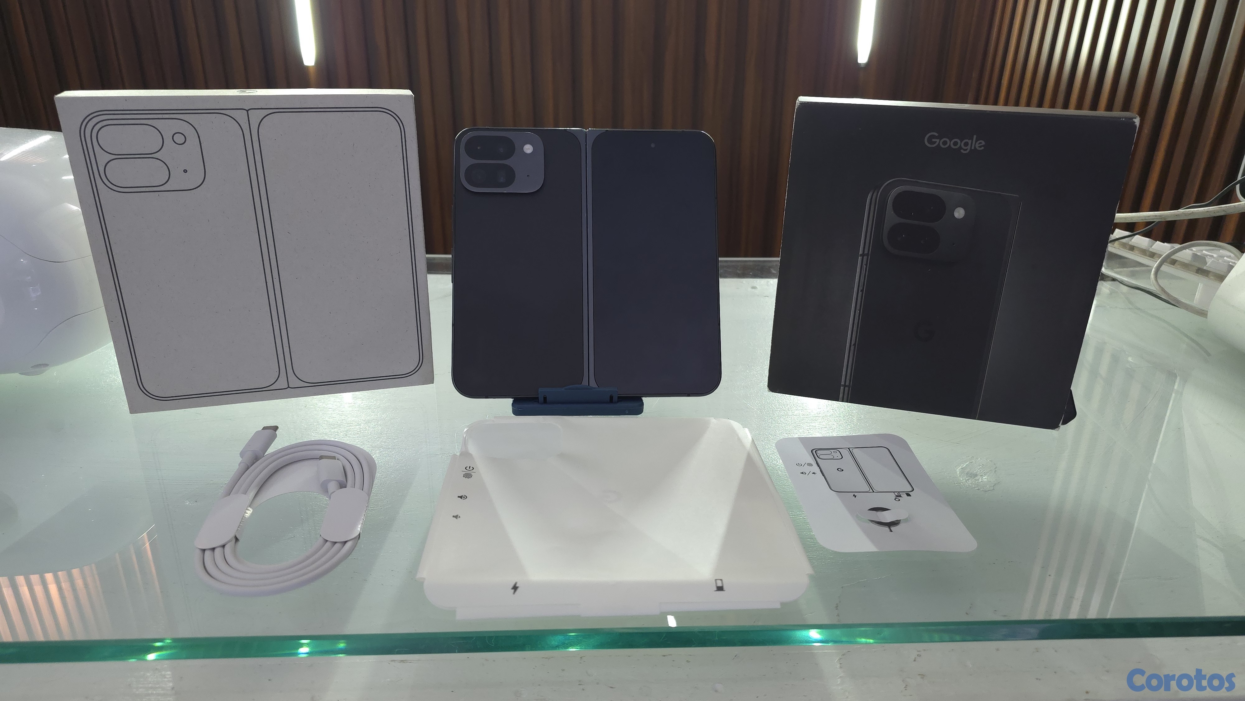 celulares y tabletas - Google Pixel 9 Pro Fold 256GB Negro en su caja 1