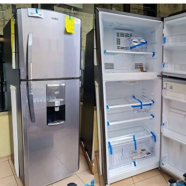 electrodomesticos - Nevera refrigerador de 15 pies Mabe de bajo consumo con dispensador bebedero de